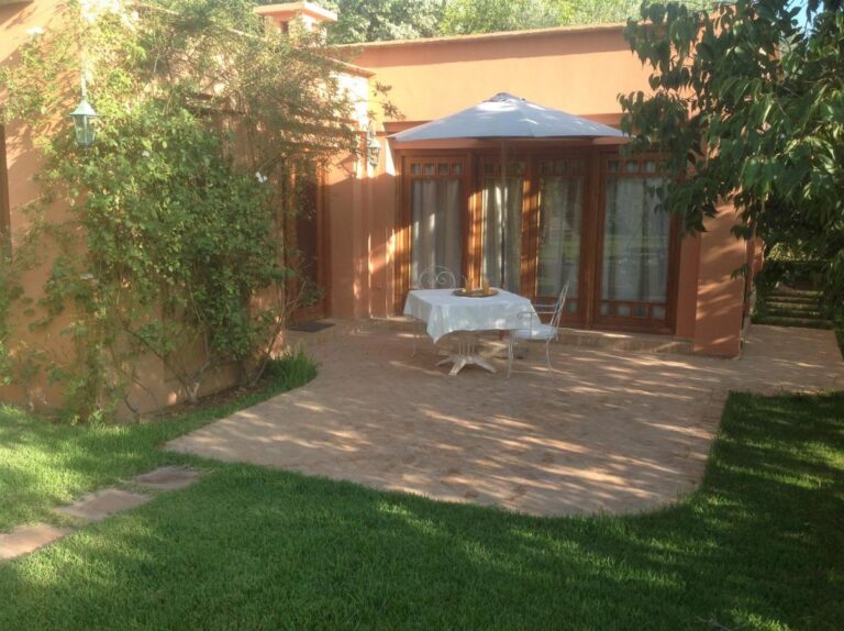 chambre vu sur jardin
